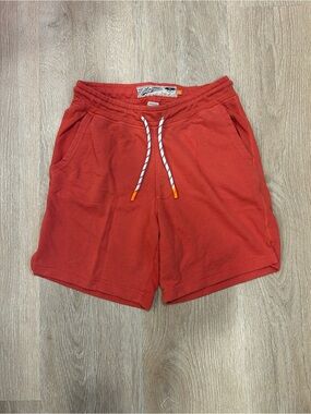 Huntington Men's Orange Athletic Drawstring Shorts